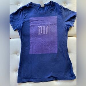 Blue and Purple Graphic GI-DLE T-Shirt K-pop